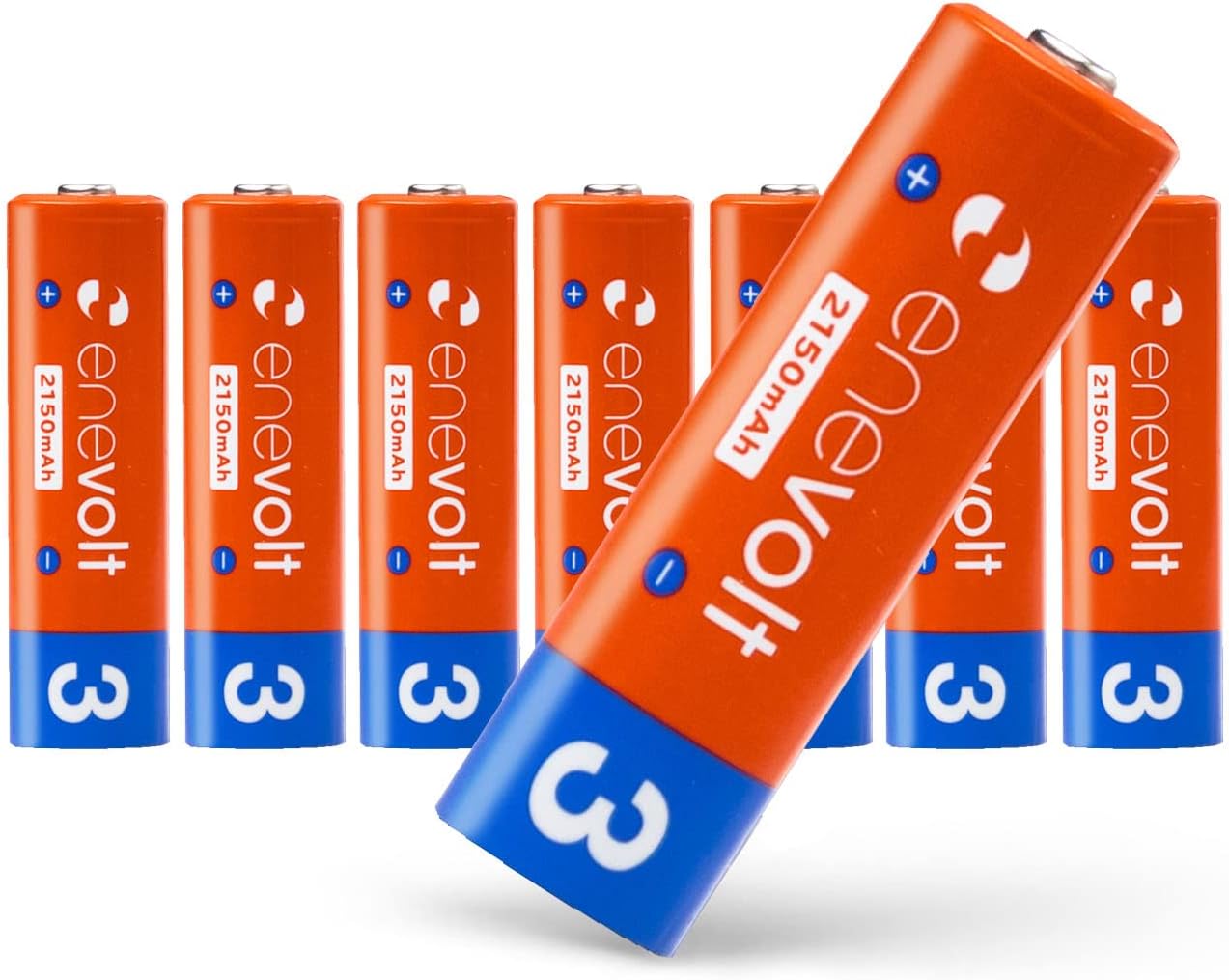 【送料無料】 ニッケル水素充電池 enevolt (エネボルト) 単3形 2150mAh 4本セット