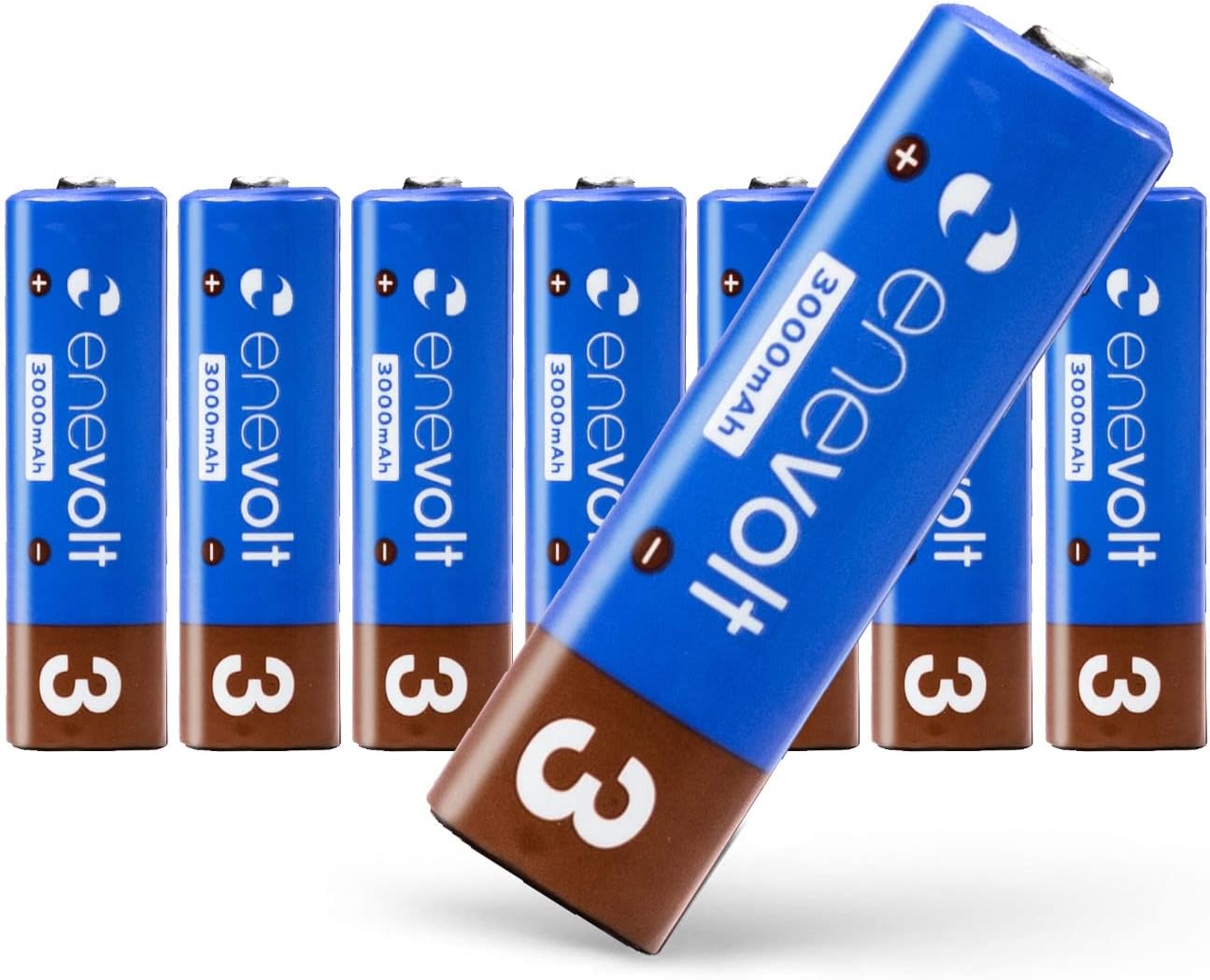 【送料無料】 ニッケル水素充電池 enevolt (エネボルト) 単3形 3000mAh 4本セット
