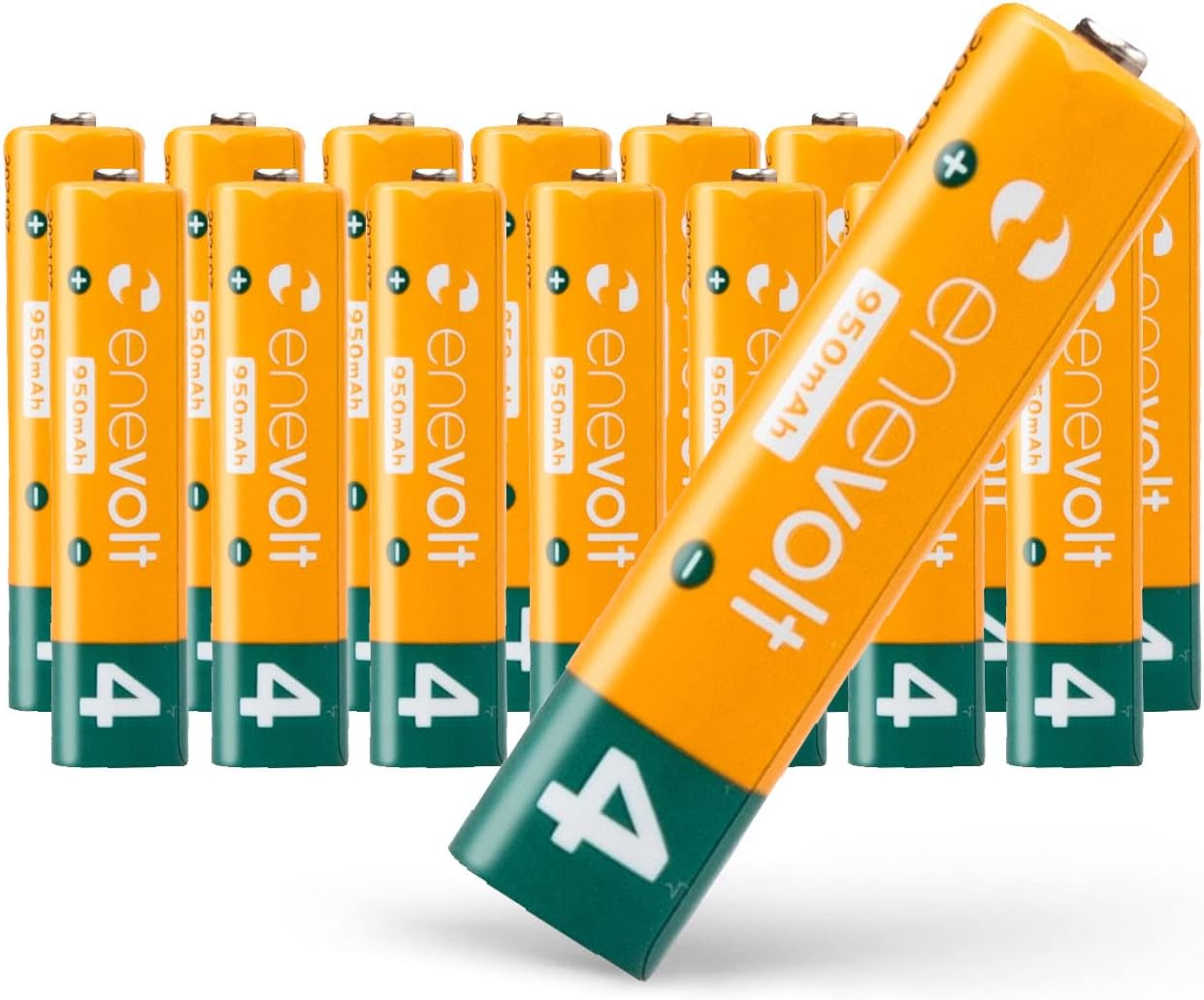 【送料無料】 ニッケル水素充電池 enevolt (エネボルト) 単4形 950mAh 4本セット