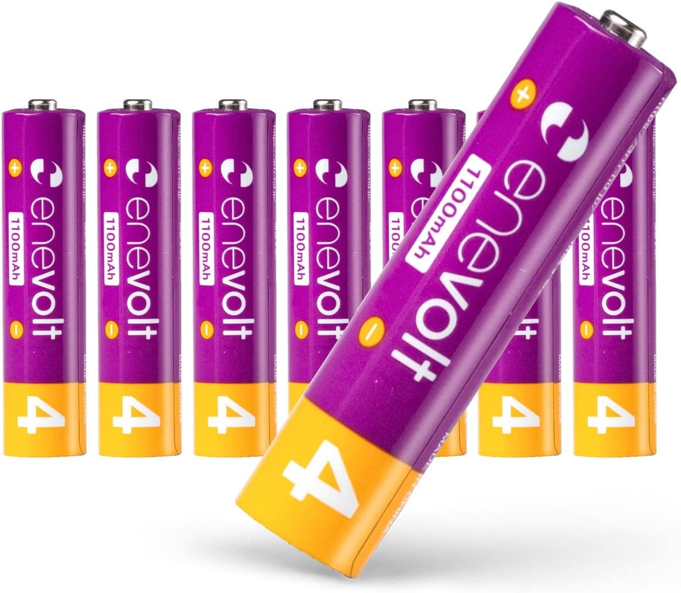 【送料無料】 ニッケル水素充電池 enevolt (エネボルト) 単4形 1100mAh 4本セット