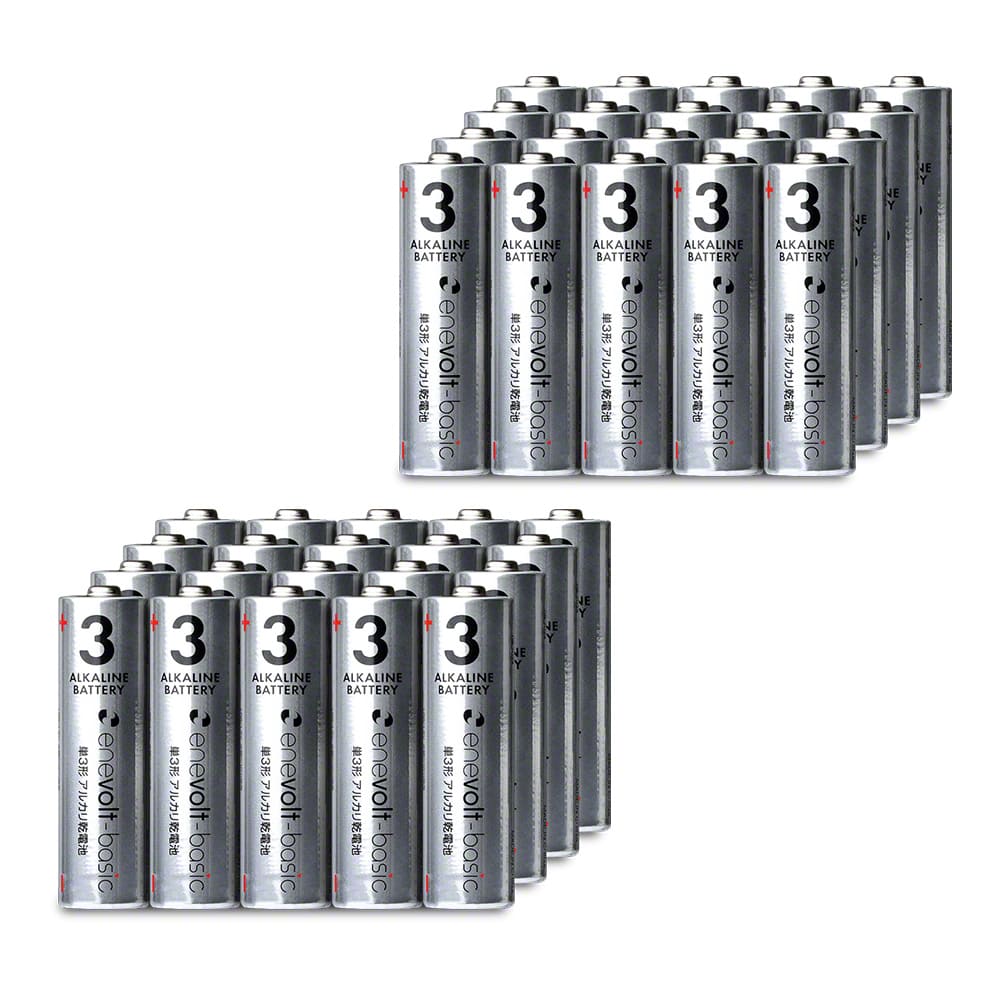 【送料無料】 アルカリ乾電池 enevolt basic (エネボルト ベーシック) 単3形 4本セット