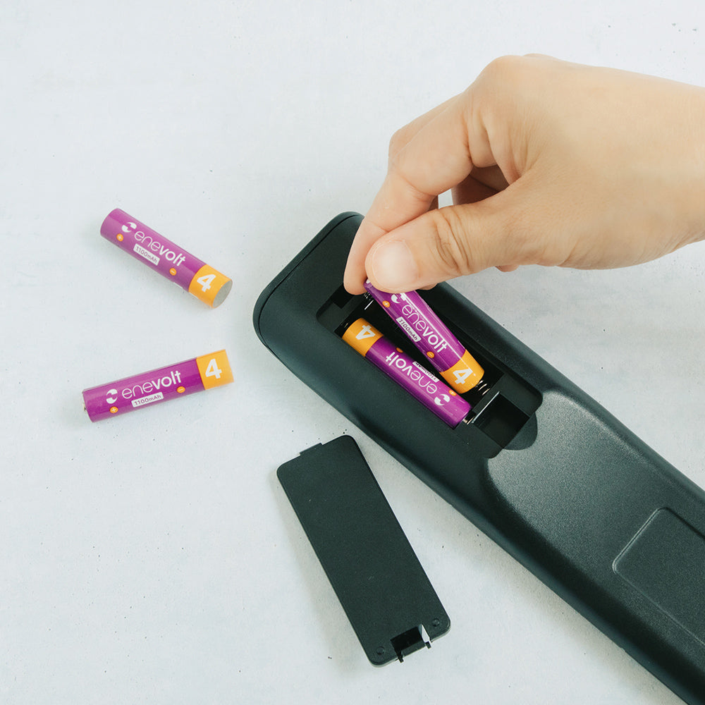 【送料無料】 ニッケル水素充電池 enevolt (エネボルト) 単4形 1100mAh 4本セット