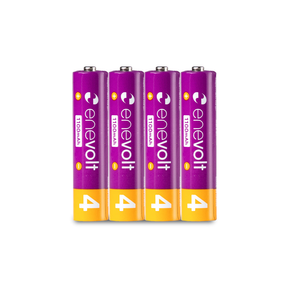 【送料無料】 ニッケル水素充電池 enevolt (エネボルト) 単4形 1100mAh 4本セット