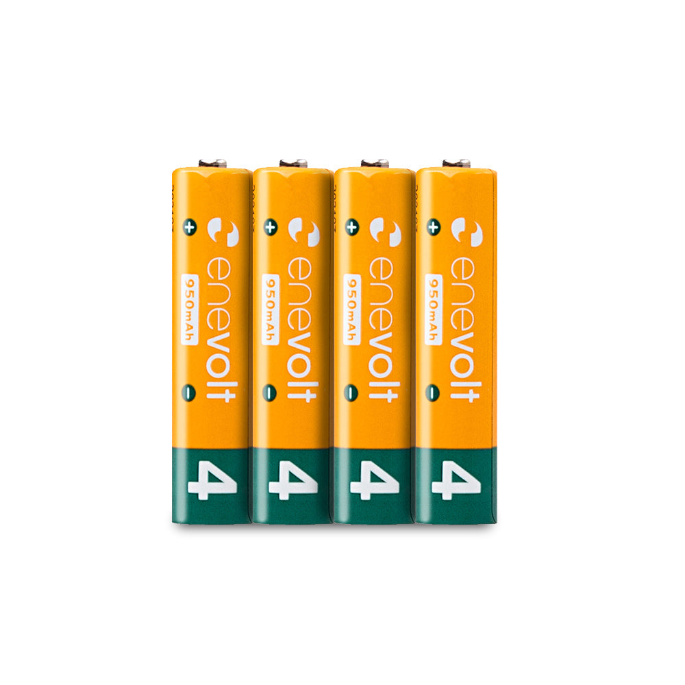 【送料無料】 ニッケル水素充電池 enevolt (エネボルト) 単4形 950mAh 4本セット