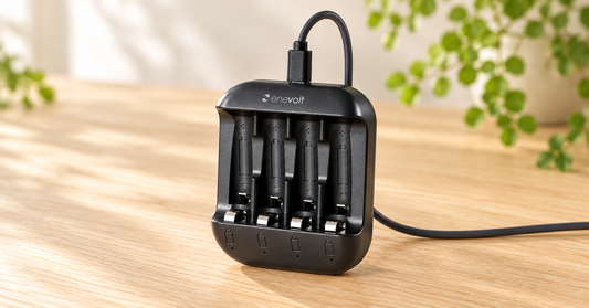 enevolt 2Way USB充電器 単3形・単4形 4本用