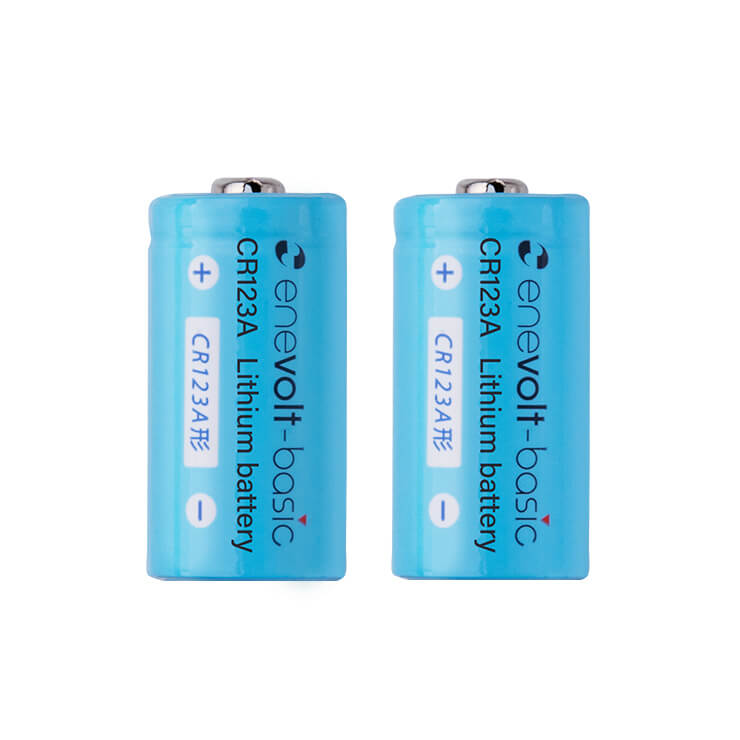 Lithium battery enevolt basic CR123A 3V set of 2