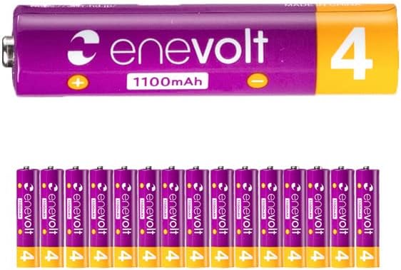 ニッケル水素充電池 enevolt （エネボルト） 単4形 1100mAh 4本セット