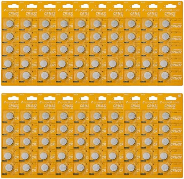 Lithium coin battery enevolt basic CR1632 3V 120mAh set of 5 