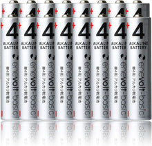 画像をギャラリービューアに読み込む, アルカリ乾電池 enevolt basic （エネボルト ベーシック） 単4形 4本セット
