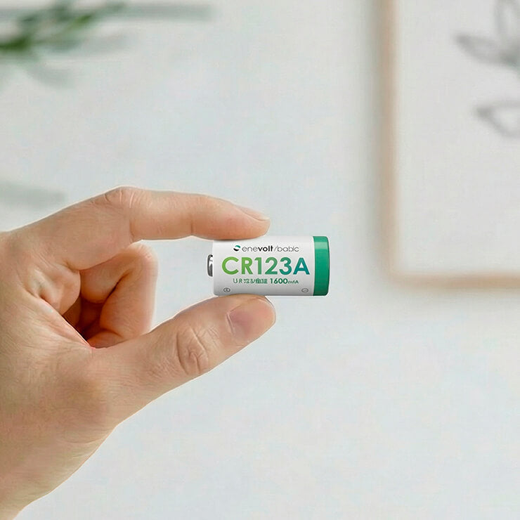【送料無料】 リチウム電池 enevolt basic （エネボルト ベーシック） CR123A 3V 2個セット