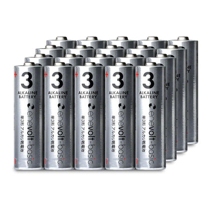 Alkaline batteries enevolt basic (Enevolt Basic) AA size 4 pieces set