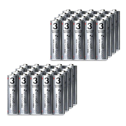 Alkaline batteries enevolt basic (Enevolt Basic) AA size 4 pieces set