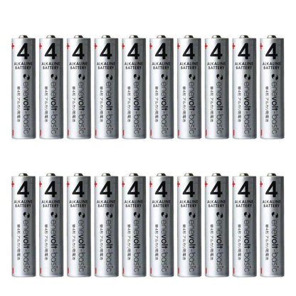 Alkaline batteries enevolt basic (Enevolt Basic) 4 AAA size set