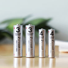 Load image into Gallery viewer, Alkaline batteries enevolt basic set of 4 AA and 4 AAA
